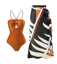 Swimsuit with Cover up Set for Women