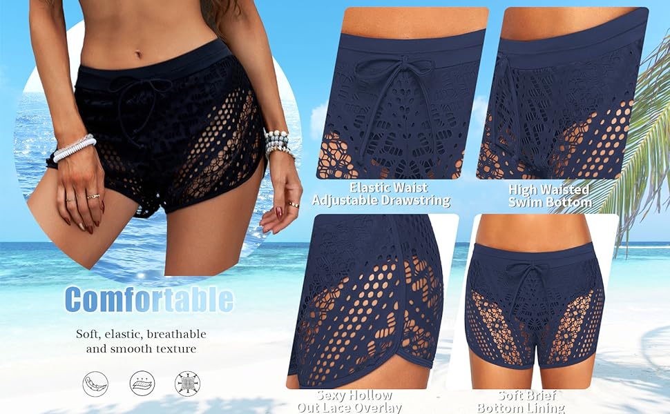 tankini shorts