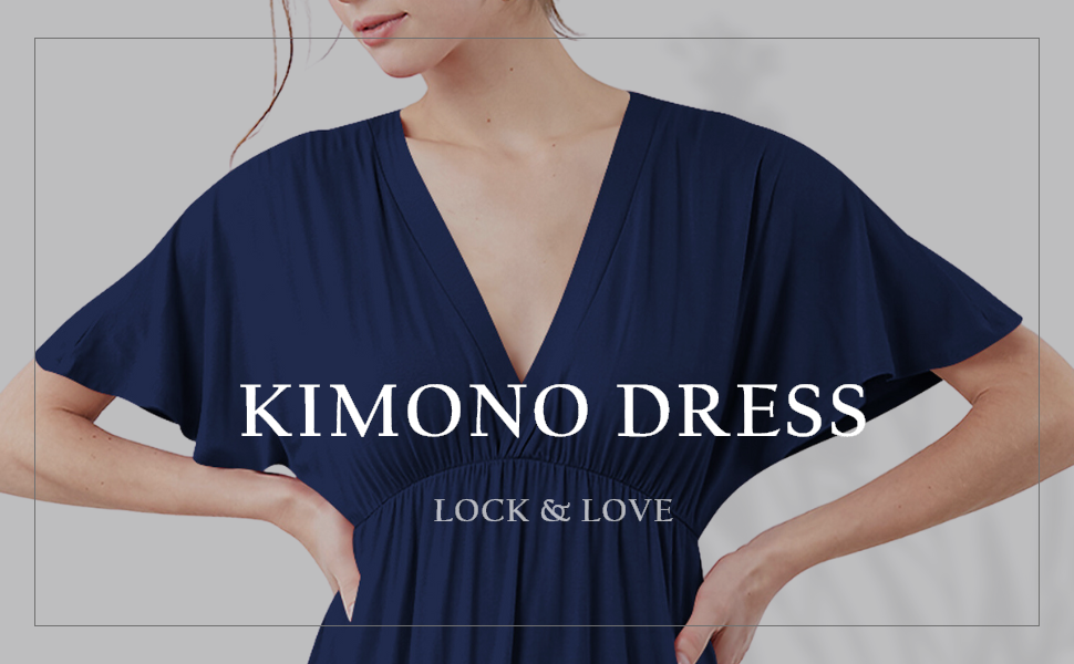 KIMONO DRESS LOCK AND LOVE