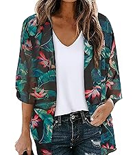 tropical cover ups for swimwear women