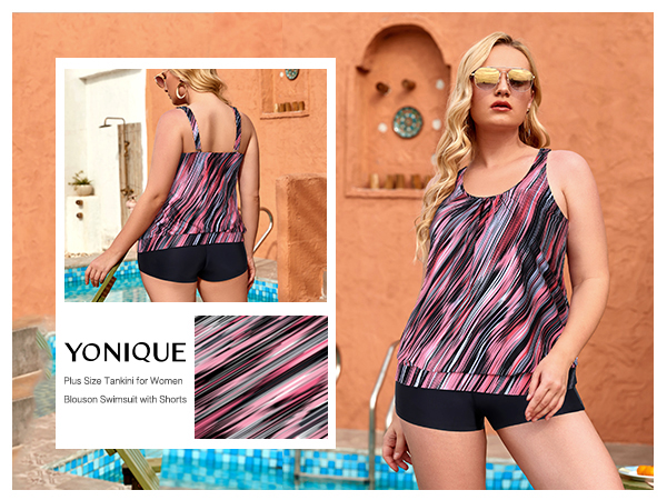 plus size tankini