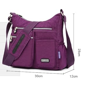 Bolso Bandolera Mujer Impermeable