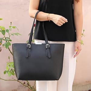  Bolso de mano para mujer de gran formato – Bolso de escuela para niña – Bolso bandolera