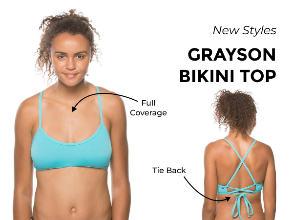 grayson athletic bikini top