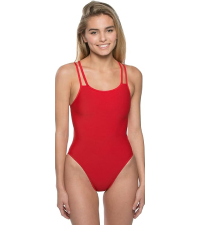 murray fixed back women&#39;s athletic one piece swimsuit