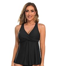 V Neck Tankini Top