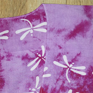 orchid purple batik fabric