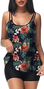 tankini bathing suits for women