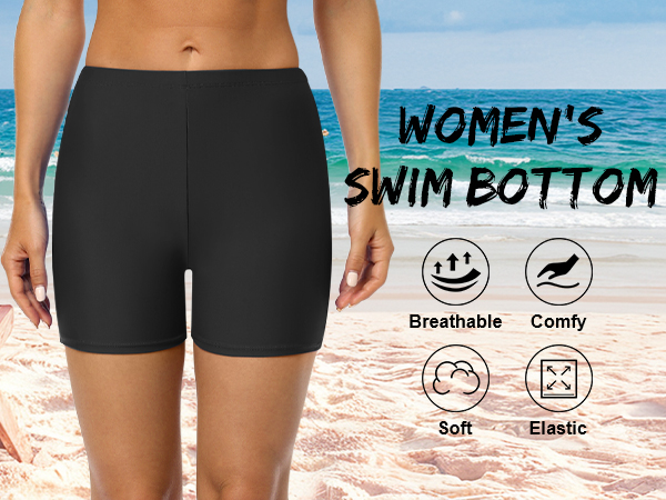 women swim shorts