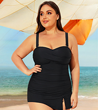 plus size tankini