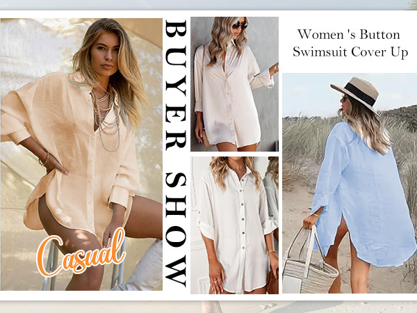 women swim cover up