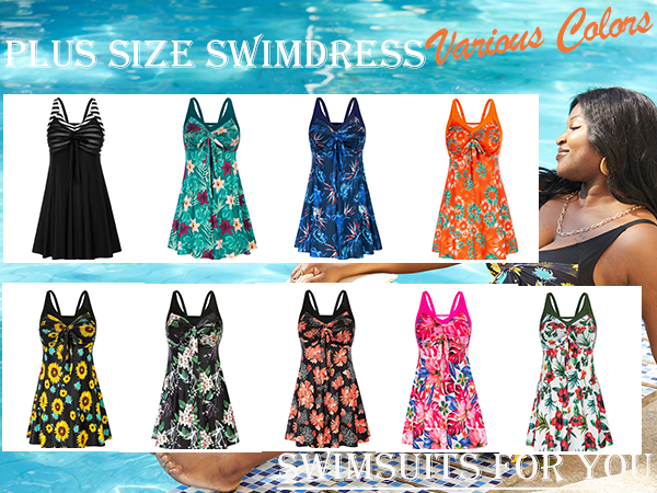 Plus size two piece bathing suits for women