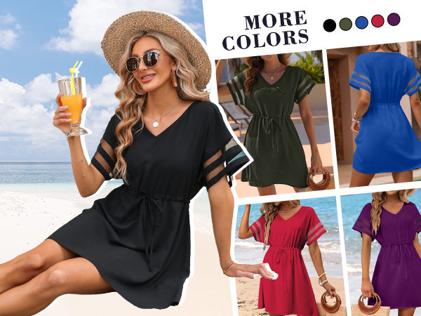 beach cover ups for women