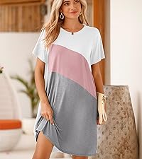 913 Plus Size Summer Dress Casual