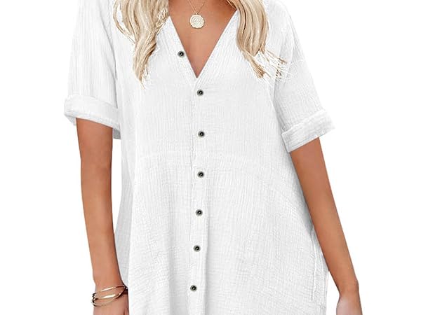 button down shirt for women