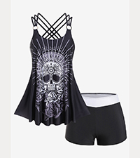 gothic tankini 