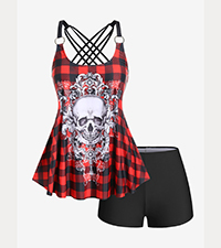 gothic tankini 