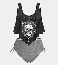 gothic tankini 