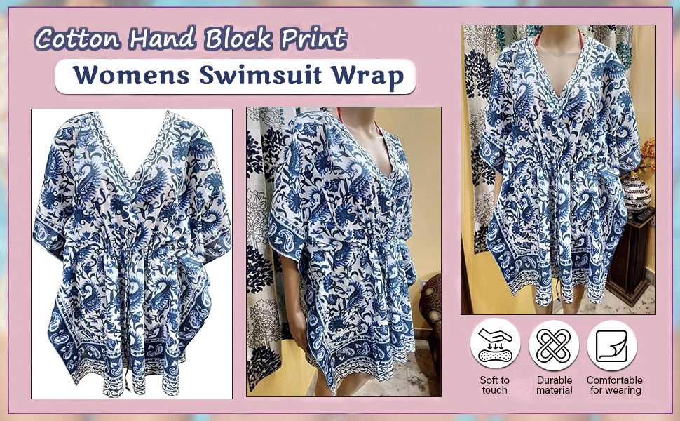 Hand Block Kaftan