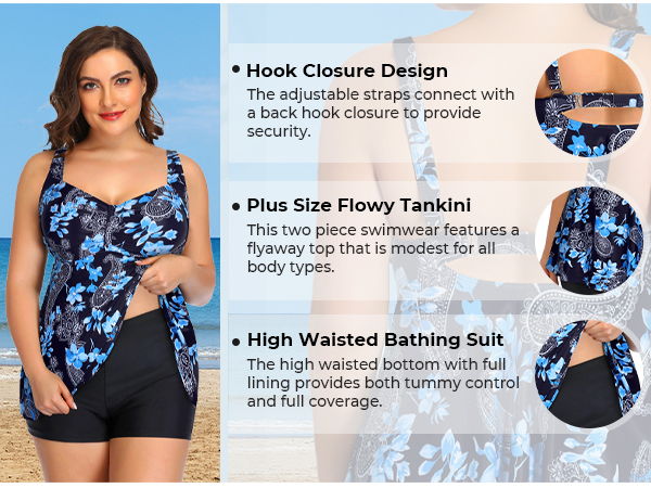 Aqua Eve Women two piece Swimsuit