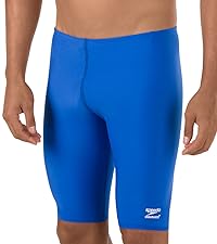 Speedo Men''s Swimsuit Jammer Endurance+ Solid USA Adult