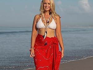 plus embroidery sarong