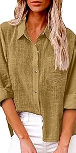 Linen Shirts for Women