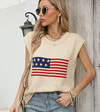 american flag sweater