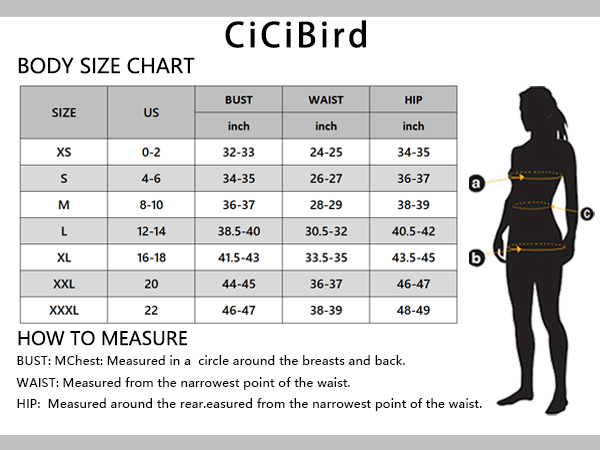 CiCiBird Women Casual Swimsuit Cover Up