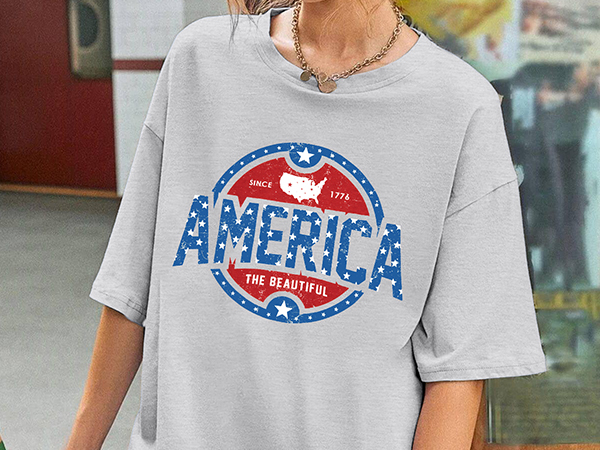 american shirt for women