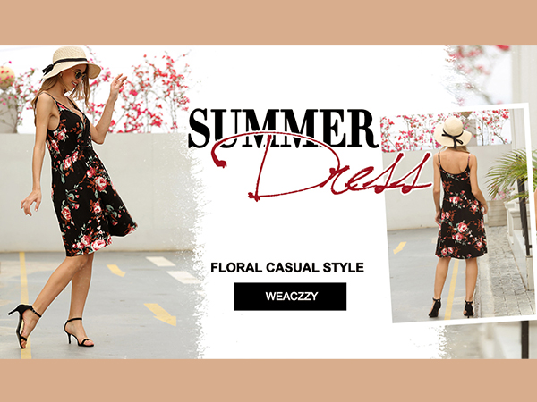 floral dresses for women