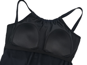 Non-removable Built in Bra