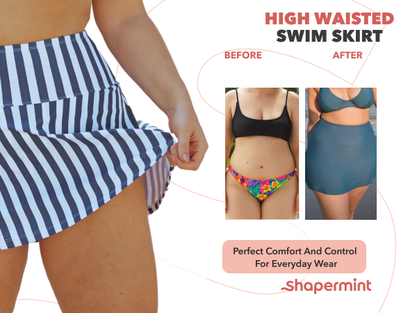 shapermint swim skirt