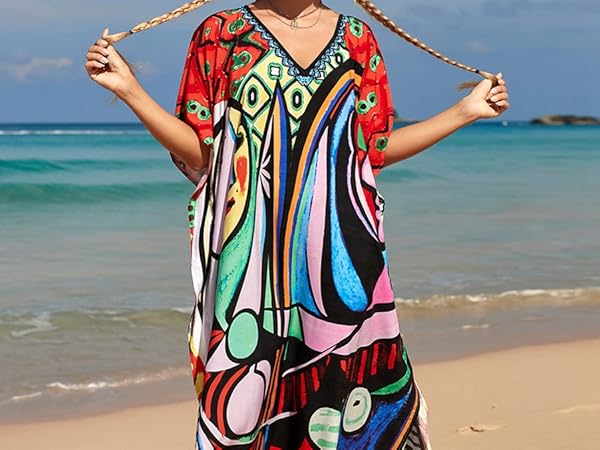 colored kaftan