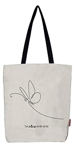 Totebag crudo tus alas están listas