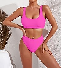 B09L833HBS High Waisted Bikini Sets