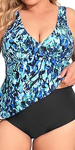 PLUS SIZE TANKINI