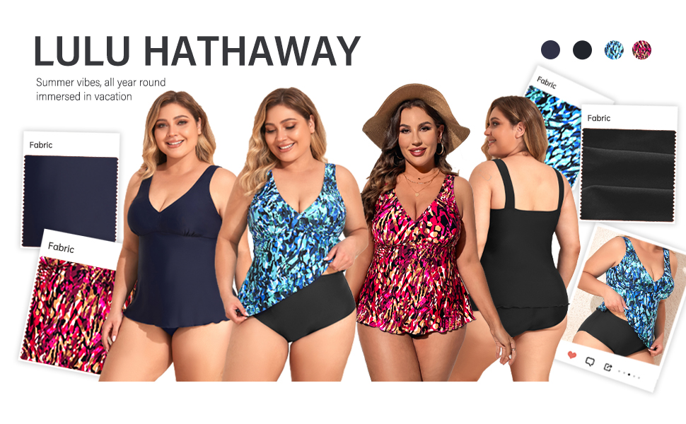 PLUS SIZE TANKINI