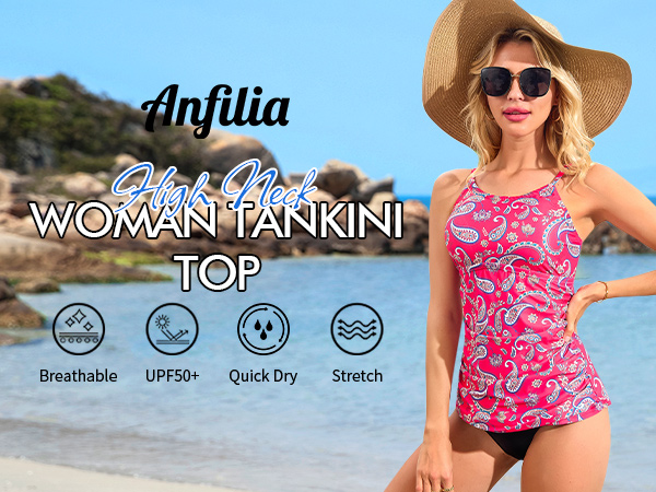 women tankini top