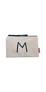 Neceser de tela, bolso de mano, bolso personalizado, cartera, hellobags, bolso con frase