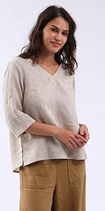 linen blouse