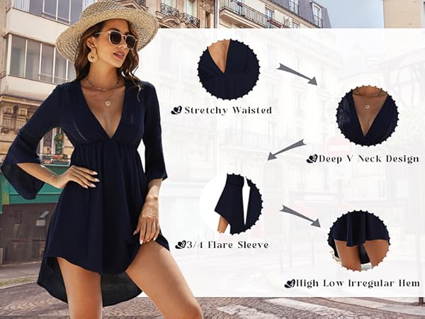 cover ups for swimwear women swimsuit coverup for women beach coverups for women 2023