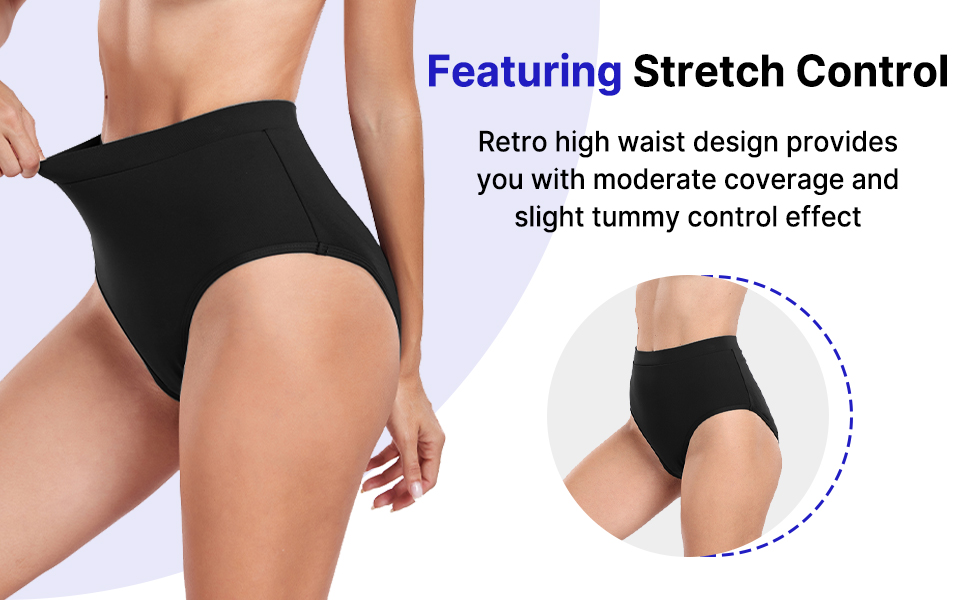 Swimwear Leakproof Bikini Bottoms