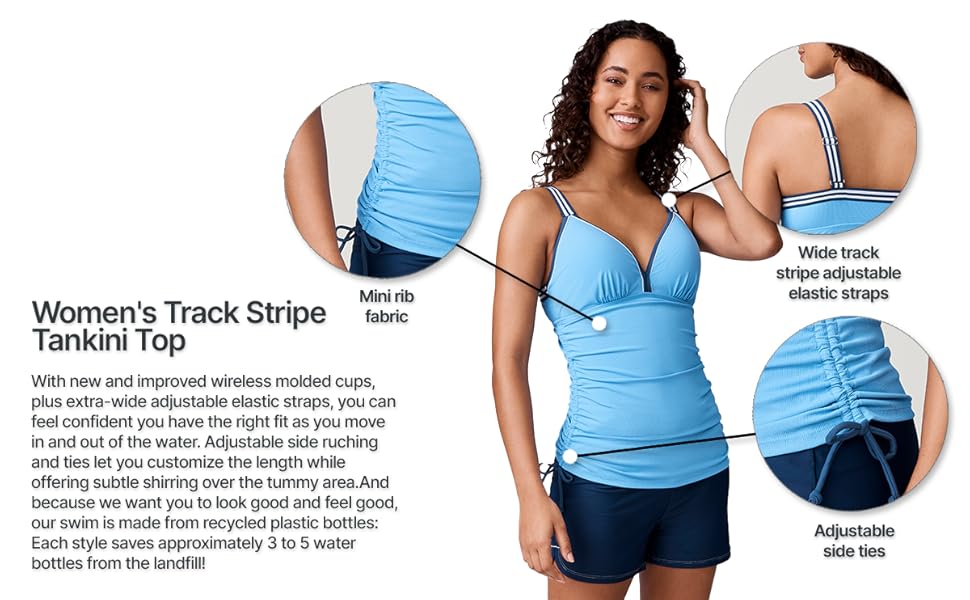 tankini, women''s tankini, lightweight, swim, swimwear