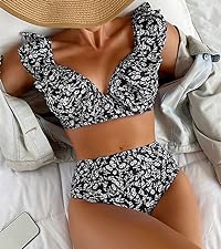 two piece bathing suit