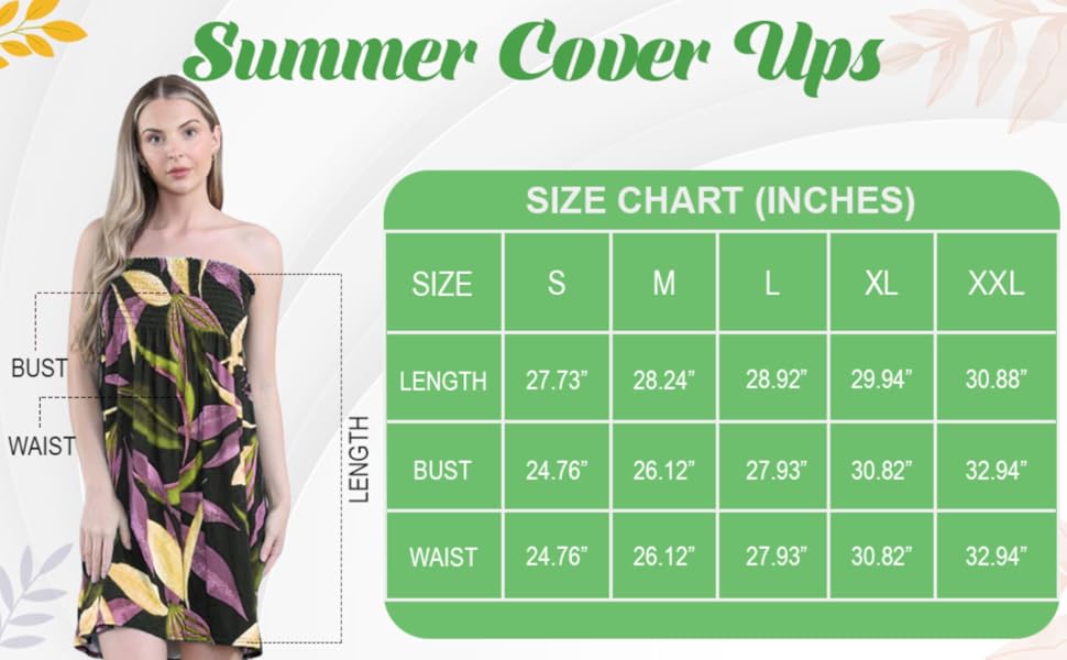 plus size floral printed beach cover ups, vacation wedding dresses, off shoulder sundress, tube top