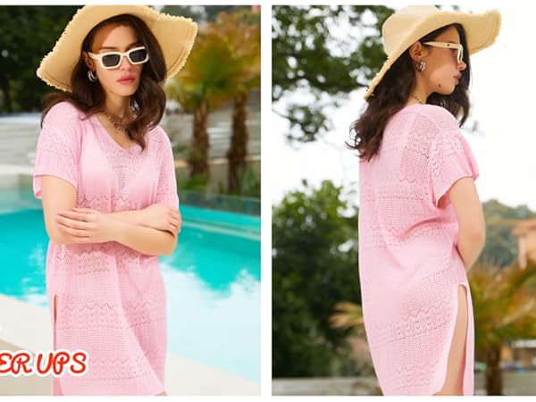 Summer Swimsuit Crochet Swim Cover Ups