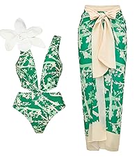 bathing suit and cover up set