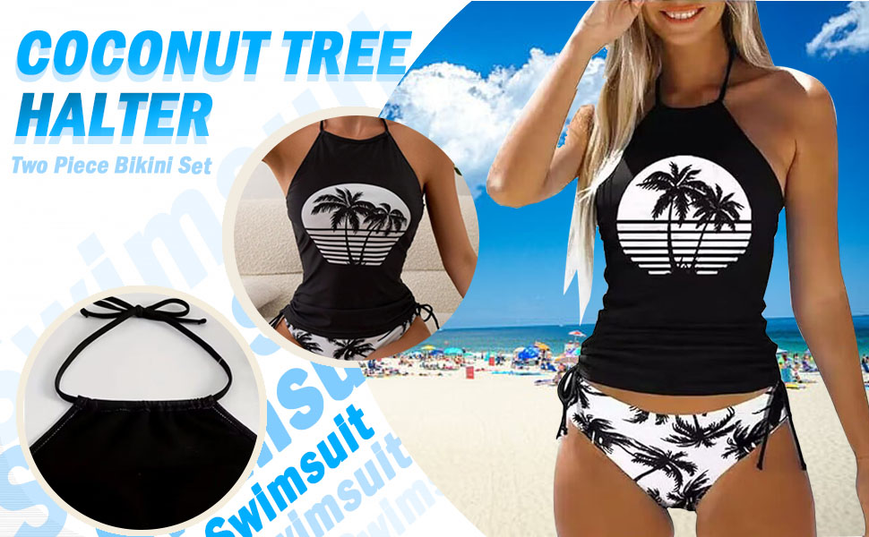 Coconut Tree Halter