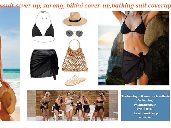 Beach Wrap Sheer Bikini Wraps